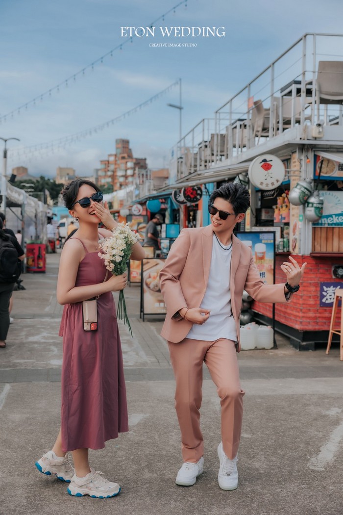 街拍婚紗照,婚紗照風格,婚紗攝影,拍婚紗